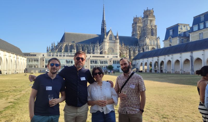 Dr. Christopher Beyer, Prof. Raúl Fonseca, Dr. Maria Dias and Dr. Thilo Bissort at EMPG 25