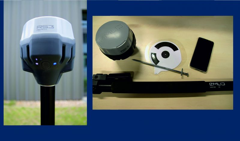 GNSS-Empfänger mit Neigungssensor REACH RS3