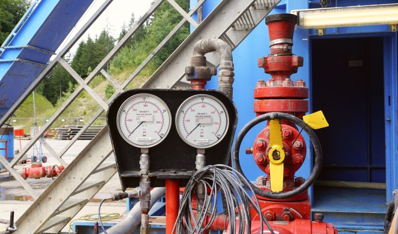 ZoKrateS Messinstrumente auf Bohranlage