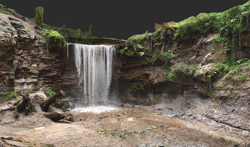 Unterer Wasserfall, Hörschbachschlucht (GER)