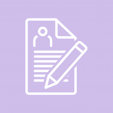 Bewerbung und Einschreibung Icon