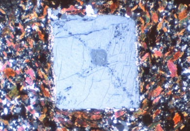 Chiastolith-Knotenschiefer Abb.1