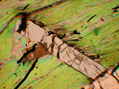 chlorit-führender Glimmerschiefer Abb.1