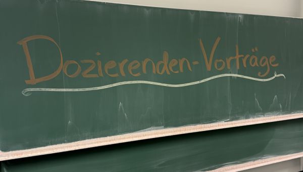 Dozierendenvorträge